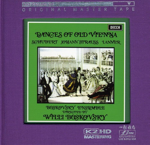 the album cover for WILLI BOSKOVSKY - Dances of Old Vienna