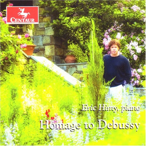 the album cover for Eric Himy - Homage to Claude Debussy