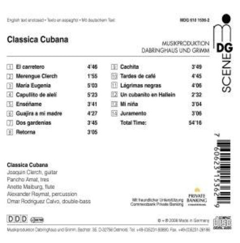 Amat / Clerch / Maiburg - Classica Cubana - Music CD