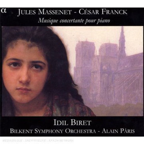 the album cover for Massenet/Fra - Concerto for Piano & Orchestra