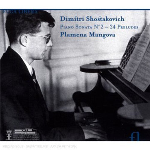 the album cover for Plamena Mangova - Preludes Op 34 Piano Sonata