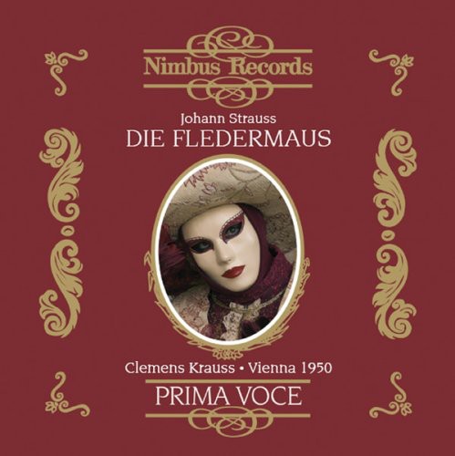 the album cover for Clemens Krauss - Die Fledermaus (Complete)