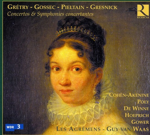 the album cover for Guy van Waas - Concertos & Symphonies Concertantes