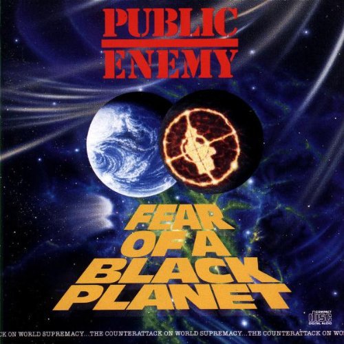 the album cover for Public Enemy - Fear of a Black Planet