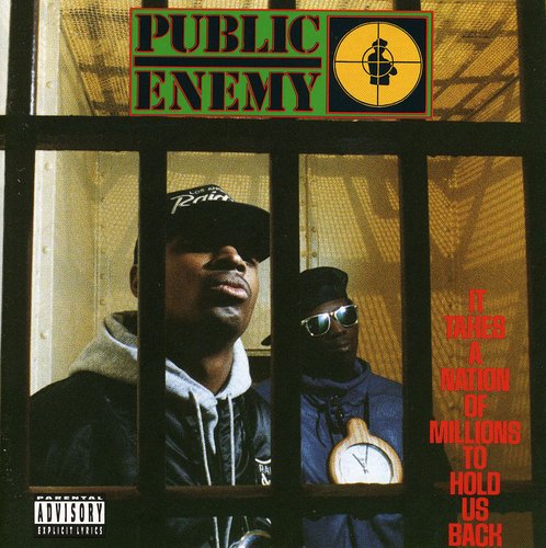 the album cover for Public Enemy - It Takes a Nation of Millions