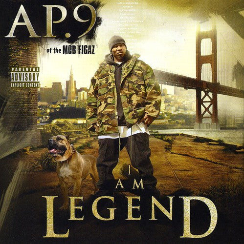 the album cover for Ap9 Of The Mob Figaz - I Am Legend