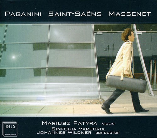 the album cover for Paganini / Patyra / Sinfonia Varsovia / Wildner - Violin Concerto No 1 in D Major Op 6