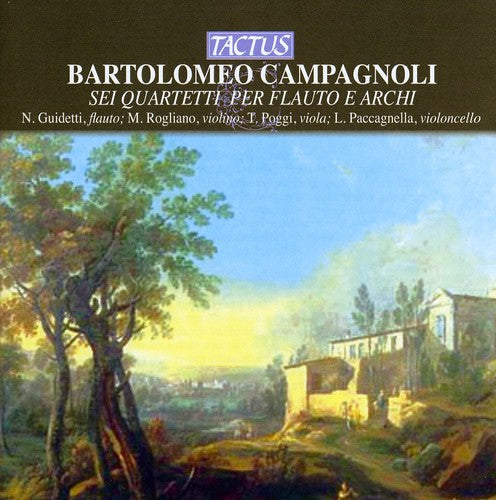 Campagnoli / Guidetti / Rogliano / Poggi - Six Flute Quartets - Music CD