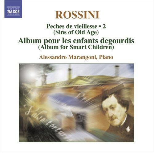 the album cover for Alessandro Marangoni - Complete Piano Music Peches de Viellesse 2