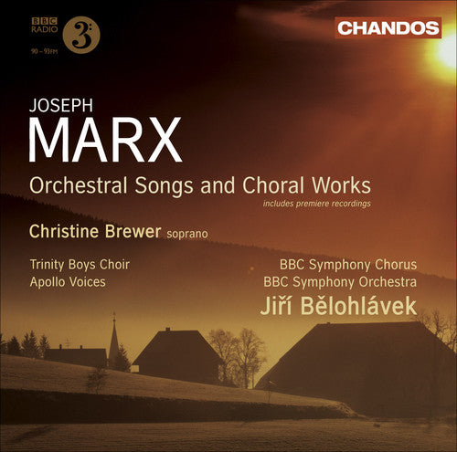 Marx / Brewer / Belohlavek / Trinity Boys Choir - Orchestral Songs & Choral Works - Music CD