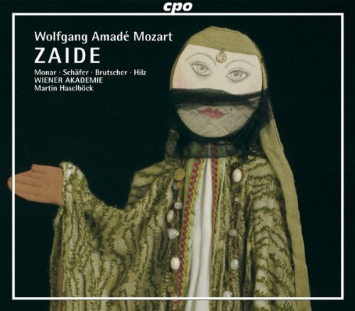 the album cover for Martin Haselböck - Zaide