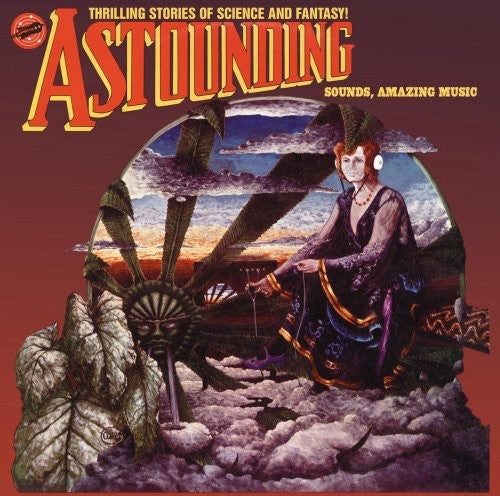 the album cover for Hawkwind - Astounding Sounds/Amazing Music [Import]