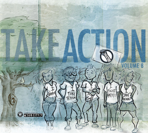 the album cover for Take Action! - Take Action, Vol. 8 [CD and DVD] [Digipak]