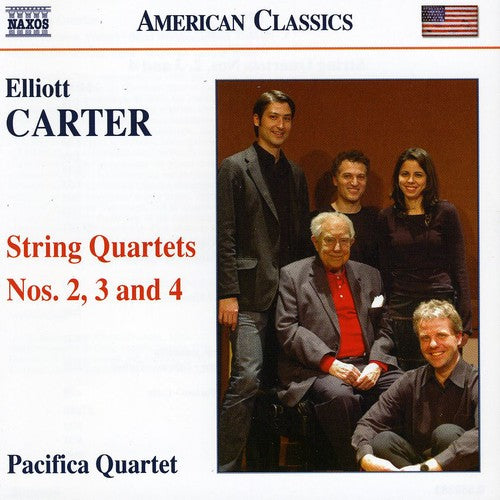 Carter / Pacifica Quartet - String Quartets Nos. 2 3 & 4 - Music CD