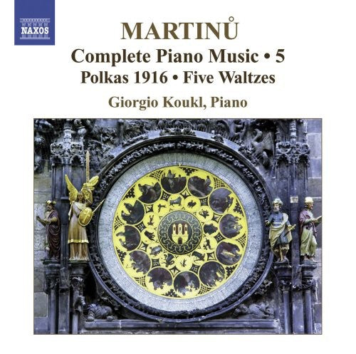 Martinu / Koukl - Complete Piano Works 5 - Music CD