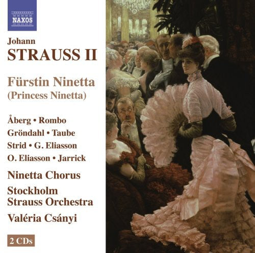 Strauss,j.ii / Aberg / Stockholm Strauss Orch - Furstin Ninetta - Music CD