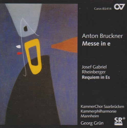 Bruckner / Rheinberger / Kammerchor Saarbrucken - Mass In E - Music CD
