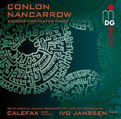 Nancarrow / Calefax Reed Quintet / Janssen - Studies For Player Piano Arranged For Wind Quintet - Music CD