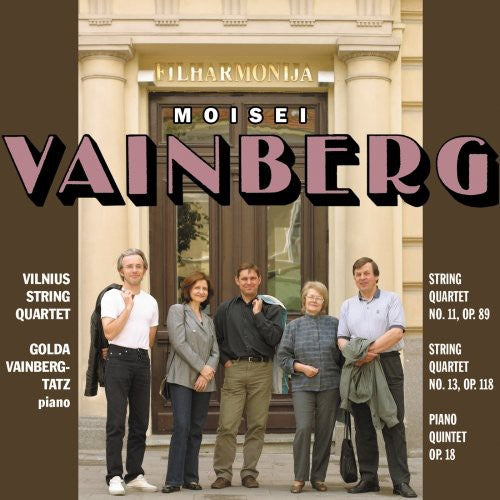 the album cover for Vainberg - Chamber Music