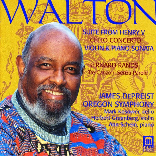 Walton / Depreist / Oregon Symphony / Kosower - Suite From Henry V Cello Concerto Violin & Piano - Music CD