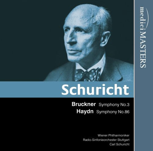 the album cover for BRUCKNER/HAYDN - Bruckner/Haydn : Sym 3/86