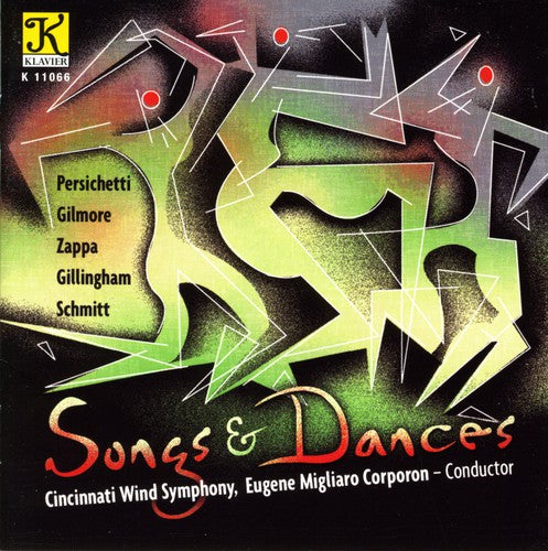 the album cover for Cincinnati Wind Symphony - Songs & Dances