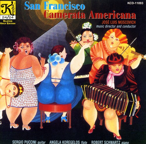 the album cover for San Francisco Camerata Americana - Spirals