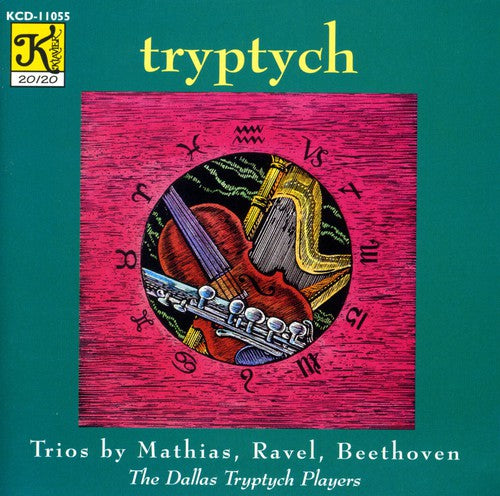 the album cover for Dallas Tryptych Players - Tryptych