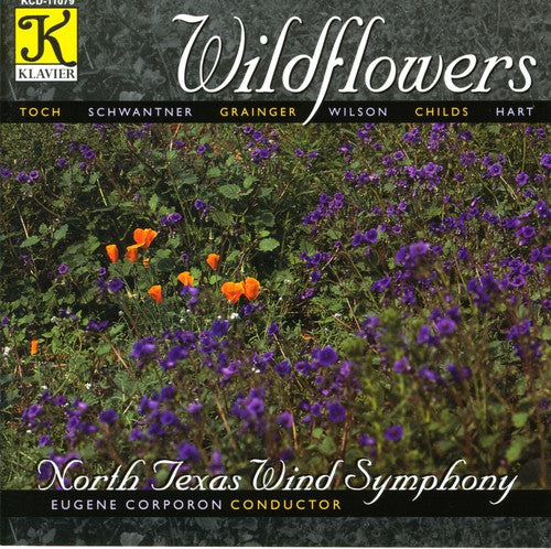 the album cover for North Texas Wind Symphony - Wildflowers