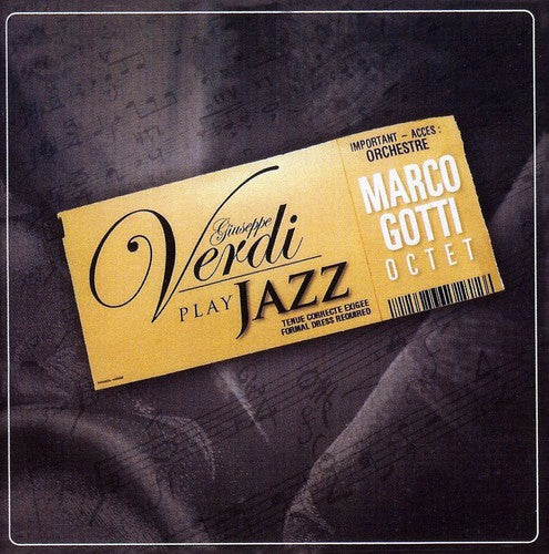 the album cover for Franco Gotti - Verdi Hazz