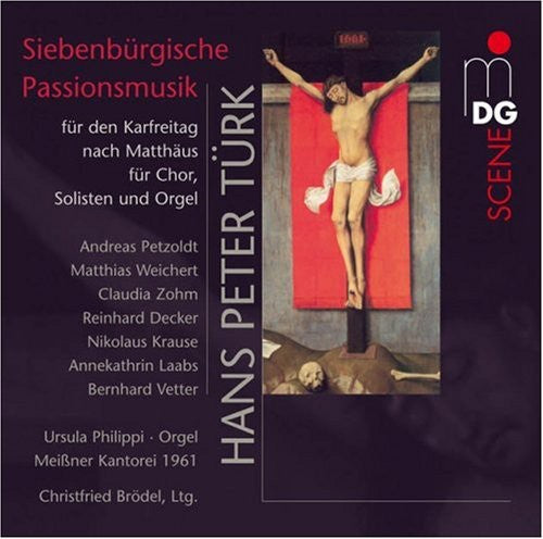 the album cover for Peter Hans - Transylvanian Passion Music for Good Friday