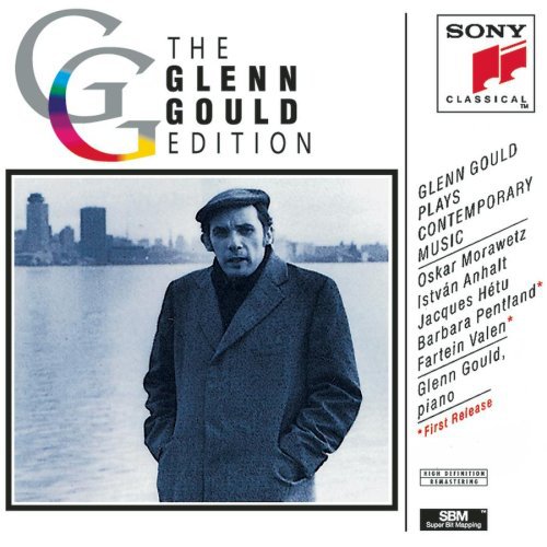 the album cover for Glenn Gould - Plays Contemporary Music