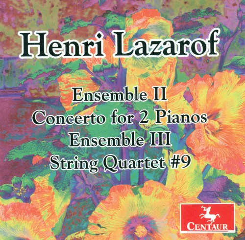 Lazarof / Levin / Gamma / Berganza String Quartet - Ensemble Ii For Piano 4 Hands & String Quartet - Music CD