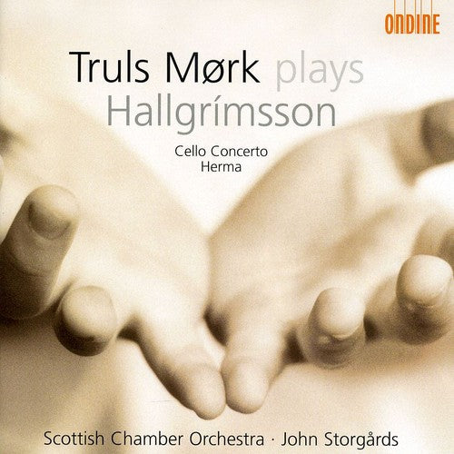 the album cover for Truls Mork - Mork Plays Hallgrimsson