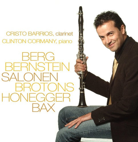the album cover for Cristo Barrios - Barrios & Cormany Play Bernstein