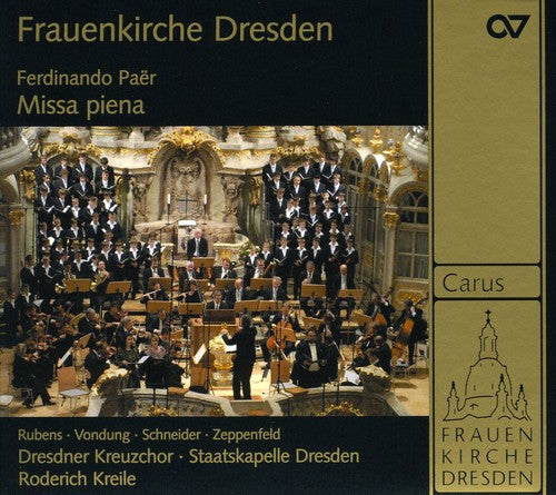 Paer / Rubens / Vondung - Missa Piena - Music CD