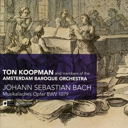 the album cover for J.S. Bach - Musikalisches Opfer