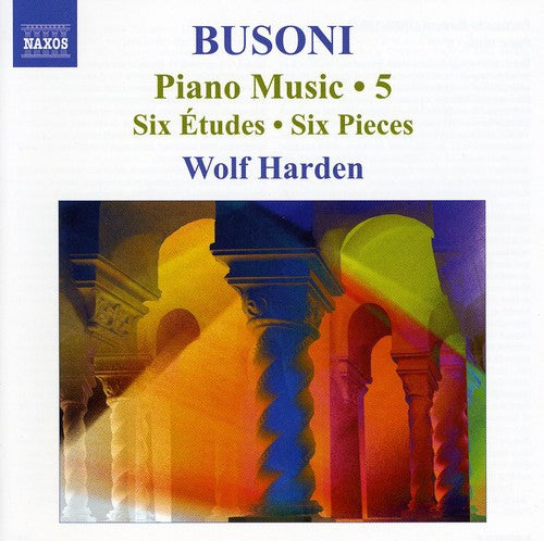 the album cover for Wolf Harden - Piano Music 5