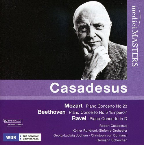 Mozart / Beethoven / Ravel / Casadesus - Piano Cto No. 23 / Piano Cto No. 5 / Piano Cto In - Music CD