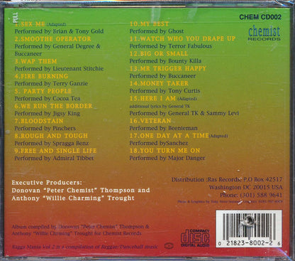 Beenie Man, Bounty Killer, Cocoa Tea, Pinchers, Etc. - Ragga Mania Volume 2 Music CD