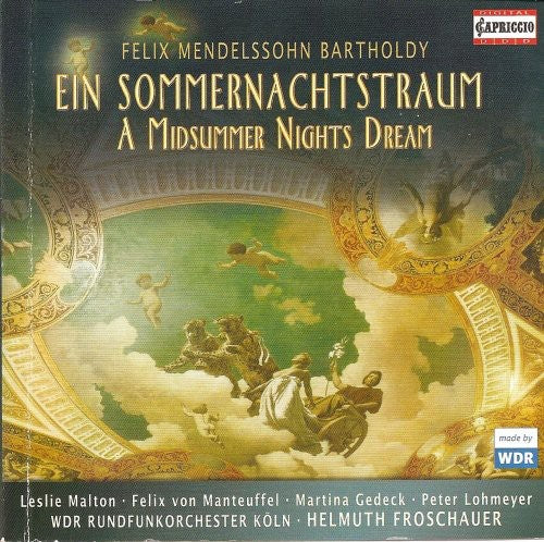 Mendelssohn-bartholdy / Malton / Gadeck - Midsummer Night's Dream - Music CD