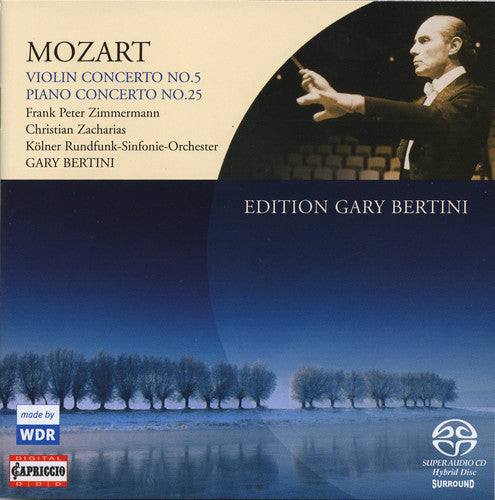 Mozart / Cologne Radio Symphony Orch / Bertini - Violin Concerto 5 / Piano Concerto 25 - Music CD