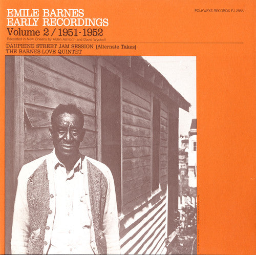 Barnes,emile - Emile Barnes: Early Recordings 2 (1951-1952) - Music CD
