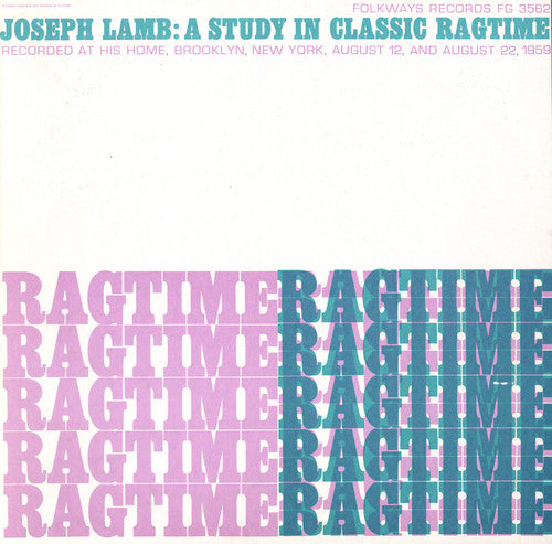 Joseph Lamb: A Study in Classic Ragtime Music CD
