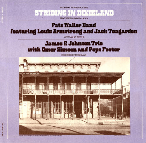 the album cover for Striding In Dixieland - Striding in Dixieland / Various