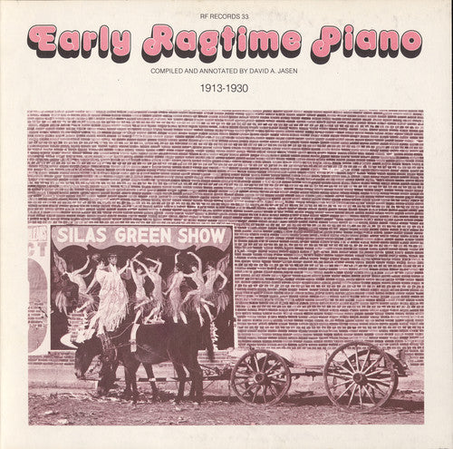 Early Ragtime Piano / Various - Early Ragtime Piano / Various - Music CD