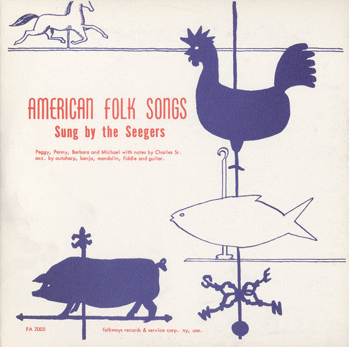 Seeger Family - American Folk Songs Sung By The Seegers - Music CD