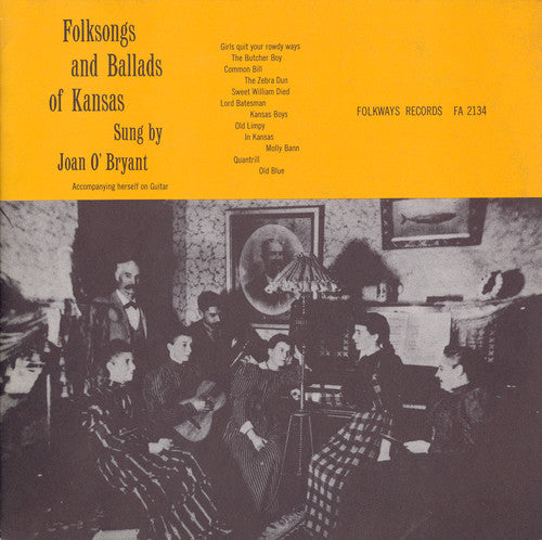 O'bryant,joan - Folksongs And Ballads Of Kansas - Music CD