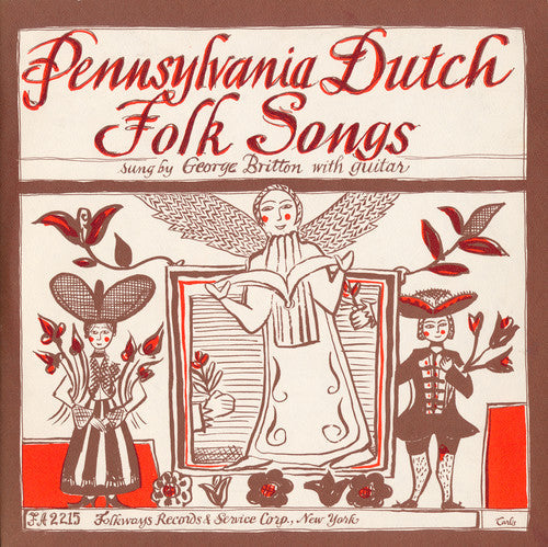 Pennsylvania Dutch Folk Songs Music CD