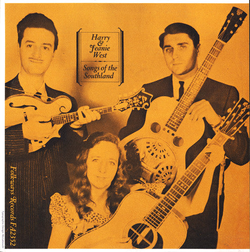 the album cover for Harry West & Jeanie - Songs of the Southland